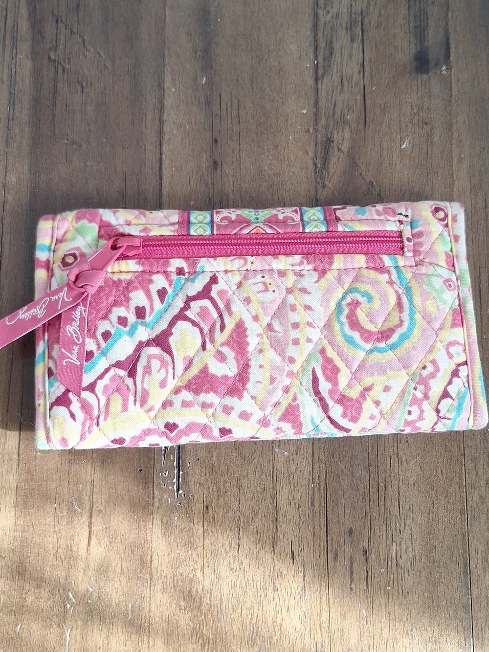 Vera Bradley Capri Melon Sherry Tote, Wallet & Eyeglass Case Set​ - Picture 12 of 13